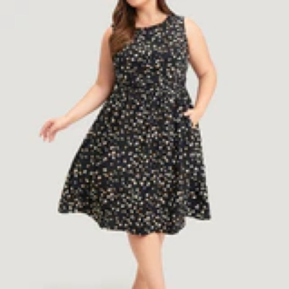 Knee length dress